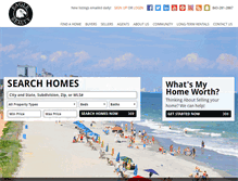 Tablet Screenshot of eaglerealtysc.com
